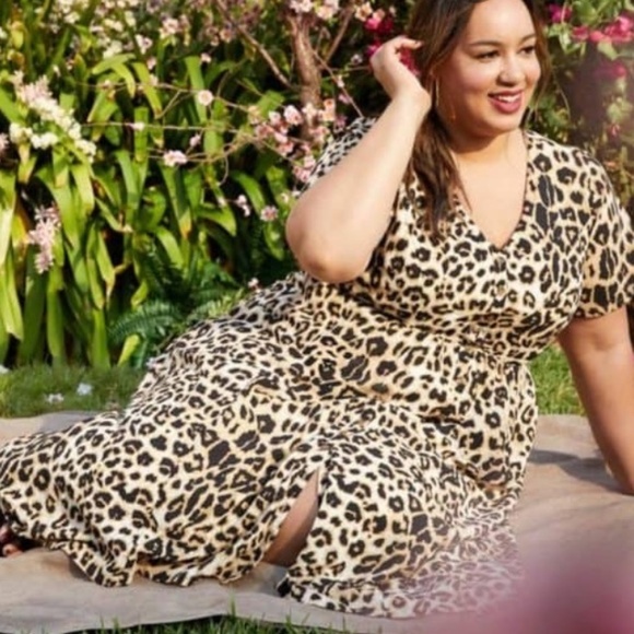 LAST CHANCE NEW Beauticurve animal print maxi - Picture 4 of 5